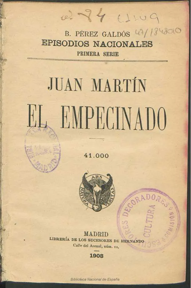 Juan_Martín_El_Empecinado_1908_Pérez_Galdós