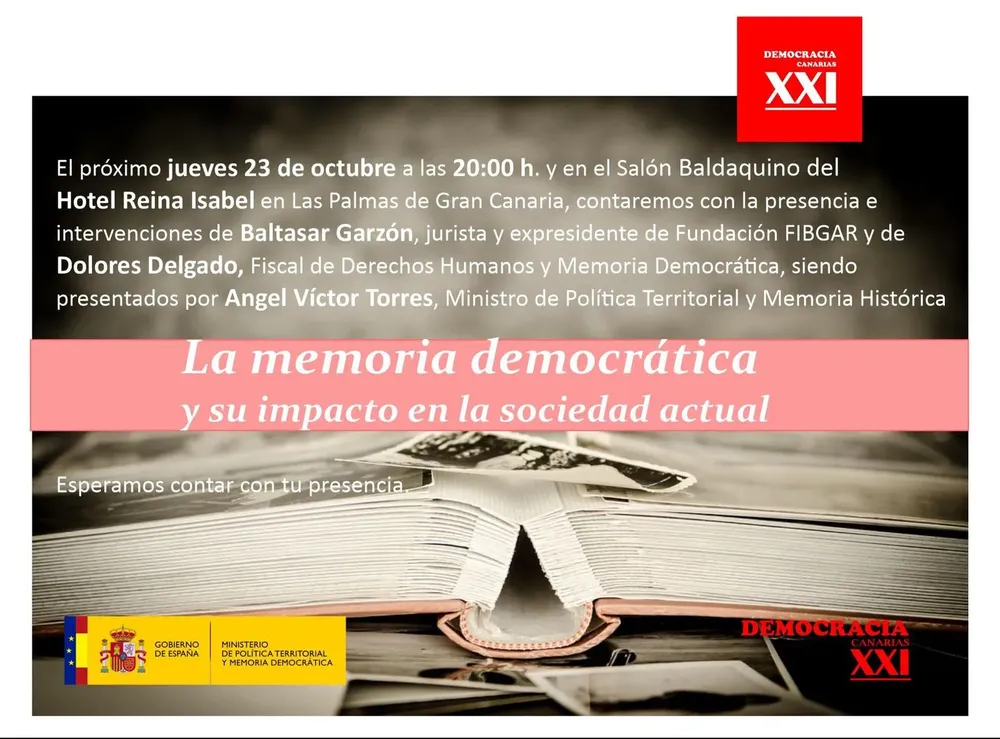 Acto con Garzón
