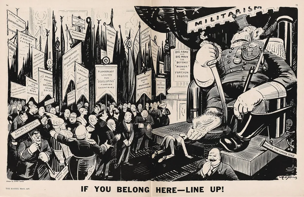 If_you_belong_here,_line_up!,_by_Art_Young